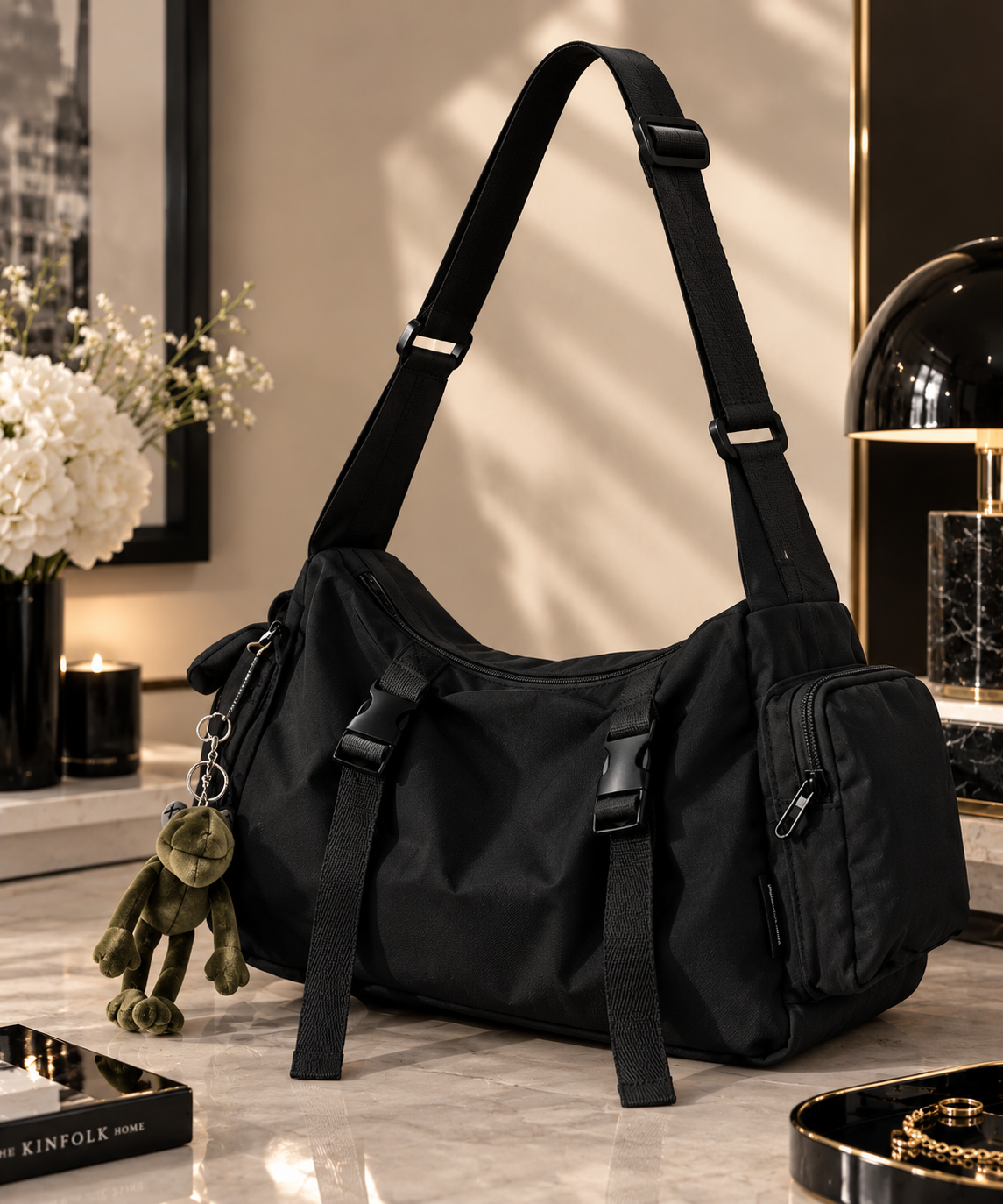Bolso MONACO Noir – Premium Edition 🖤✨