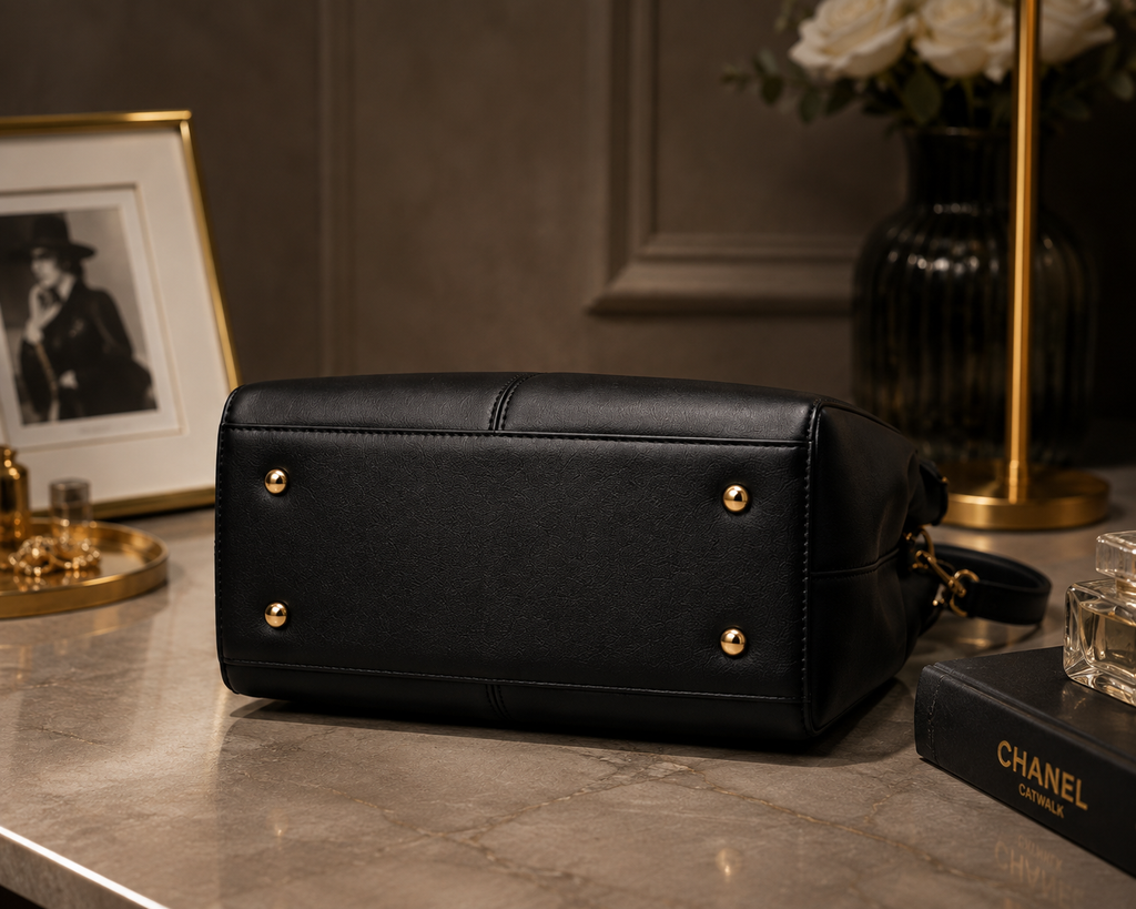 Elegant black Velara™ bag | Premium and sophisticated design