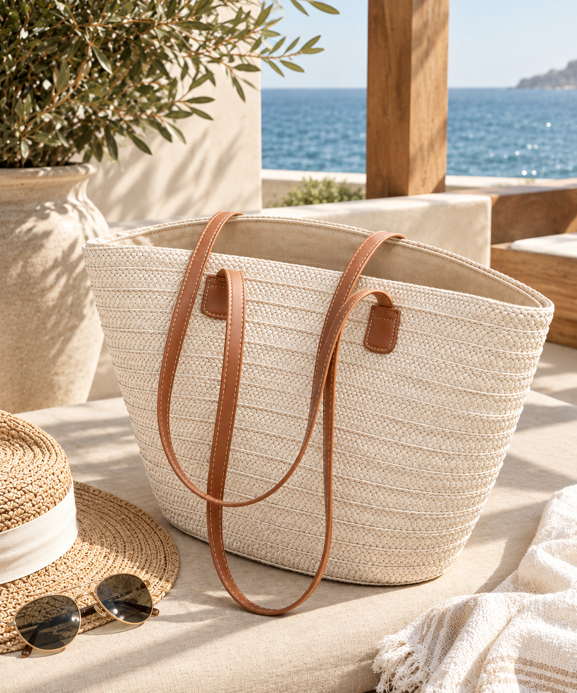 Bolso SOLÉANE – Riviera Collection 🤎✨